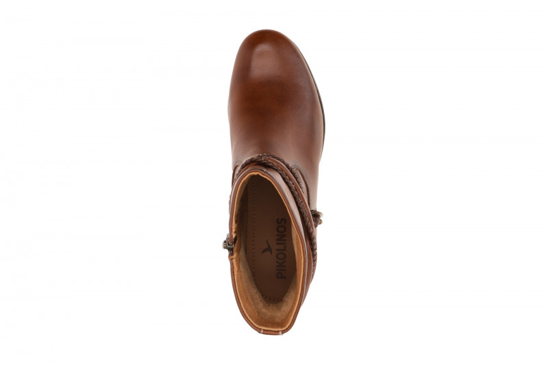 Pikolinos Utiel Stiefelette braun Flecht-Band W7P-8500