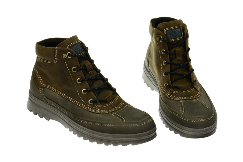 Ecco Darren Stiefelette grau braun 53711458858