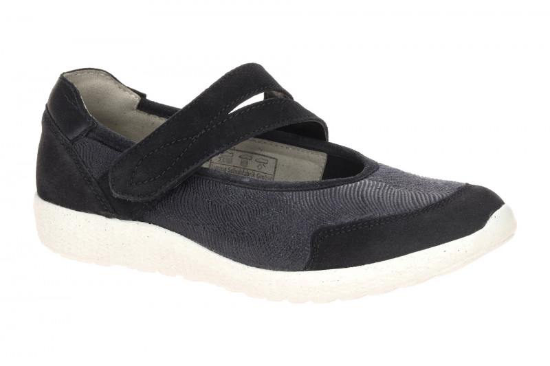 Waldläufer Ira Mary-Jane Schuhe blau notte K-Weite OrthoTritt