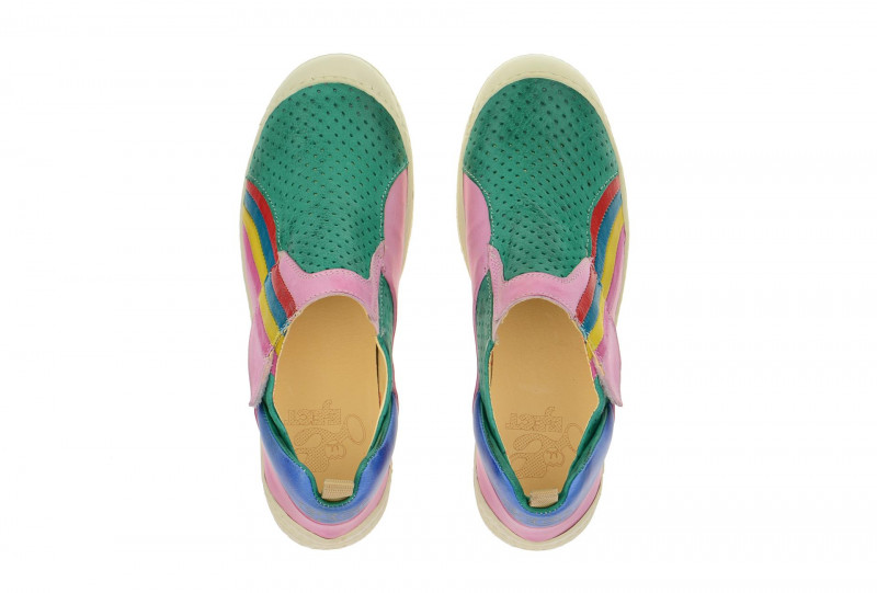 Eject Dass Slipper grün pink 196903