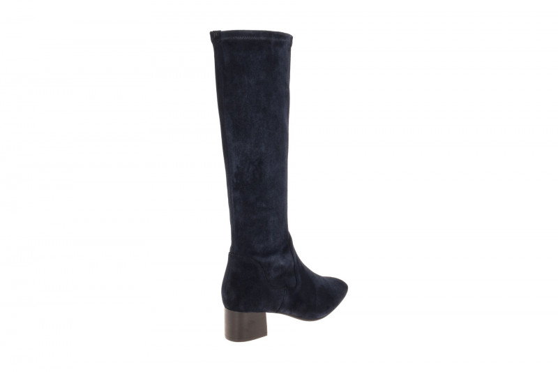 Peter Kaiser Stiefel blau ocean Stretch Langschaft eckig 75525