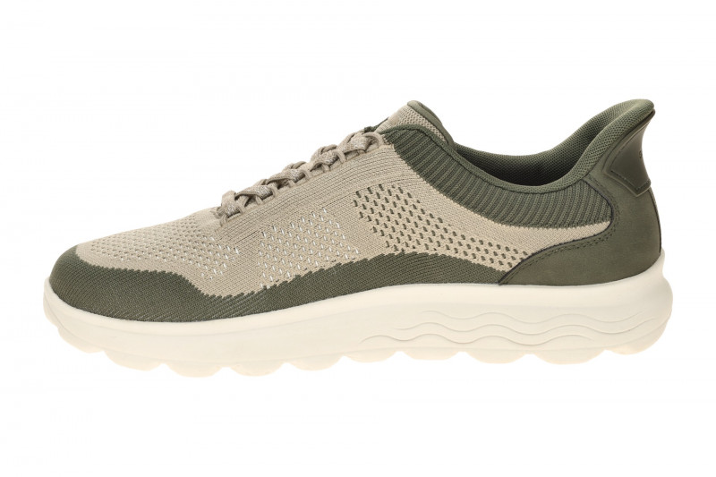 Geox Spherica Sneaker Schuhe beige grün FASTin U65MPE