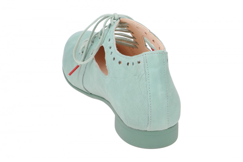 Think Guad Schnür Schuhe grün gelocht 565