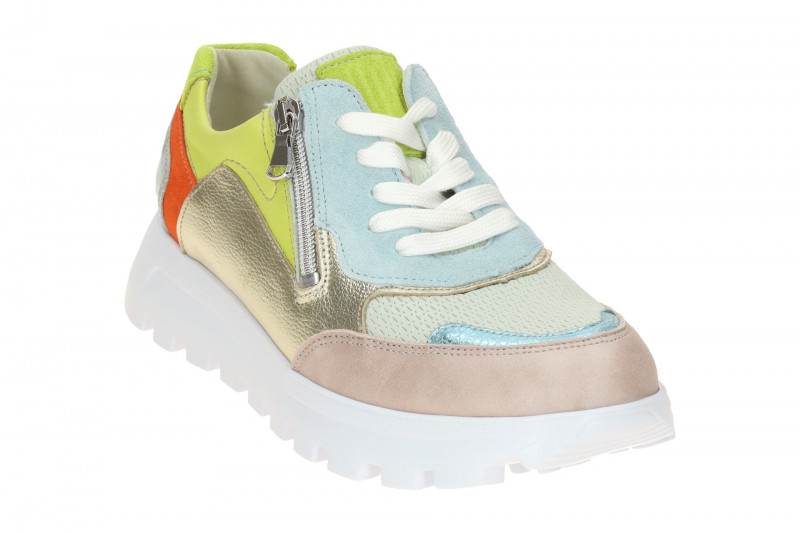 Waldläufer Ajala Sneaker Schuhe bunt perforiert H-Weite 993004