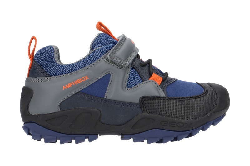 Geox Jungen Schuhe Savage ABX in blau grau Amphibiox