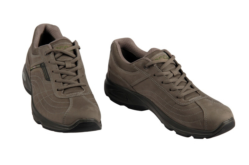 Ecco Light 3 Schuhe grau Herren Schnürer