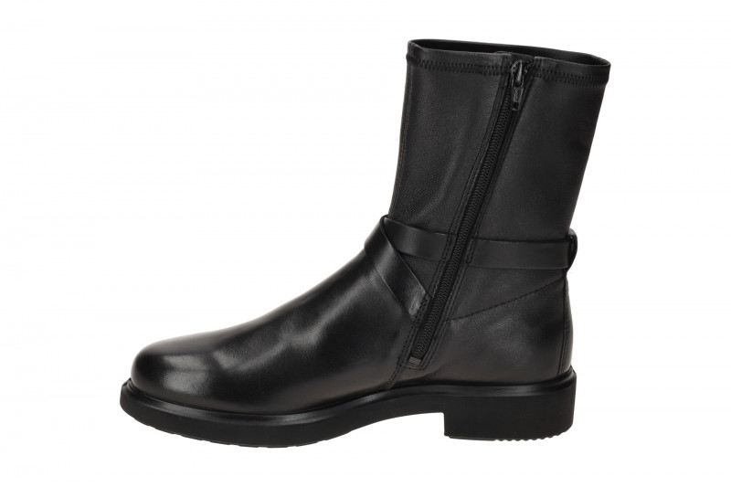 Ecco Metropole Amsterdam Stiefelette schwarz Bikerboots 222083