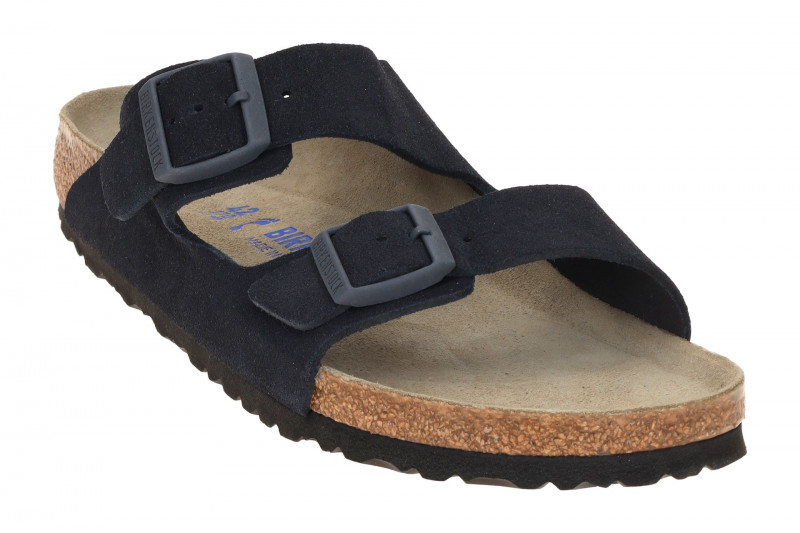 Birkenstock Arizona BS Pantolette dunkelblau Schmal 1020716