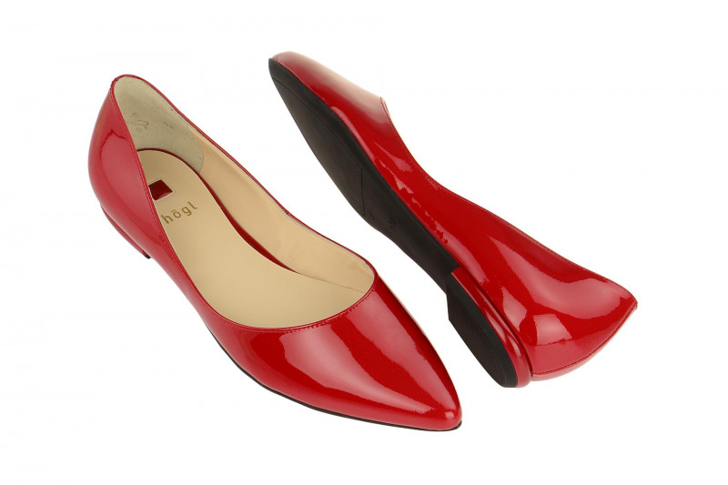 Högl Ballerinas rot Lack 0004