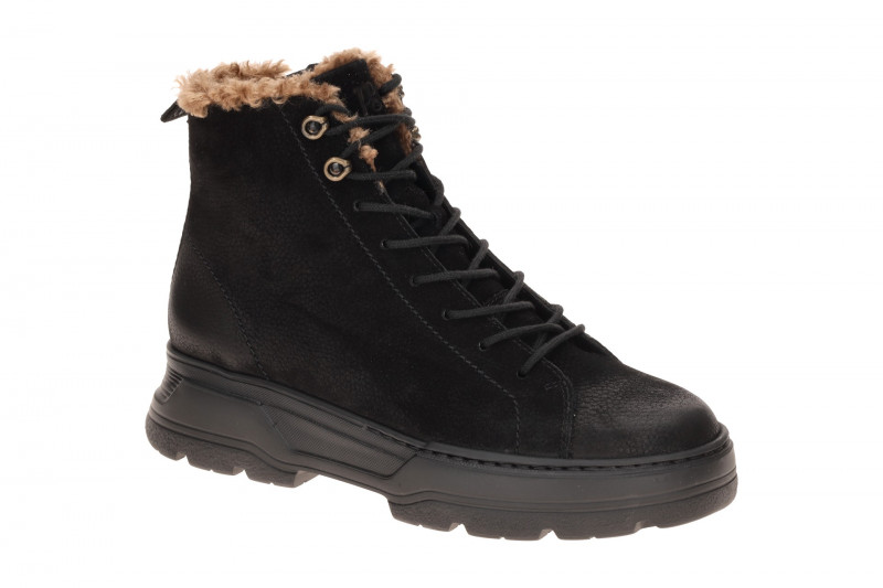 Paul Green Winter Stiefelette Boots schwarz Warmfutter 5497