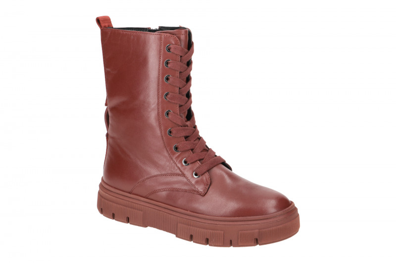 Geox ISOTTE Stiefel rot-braun Nappa D26TZE