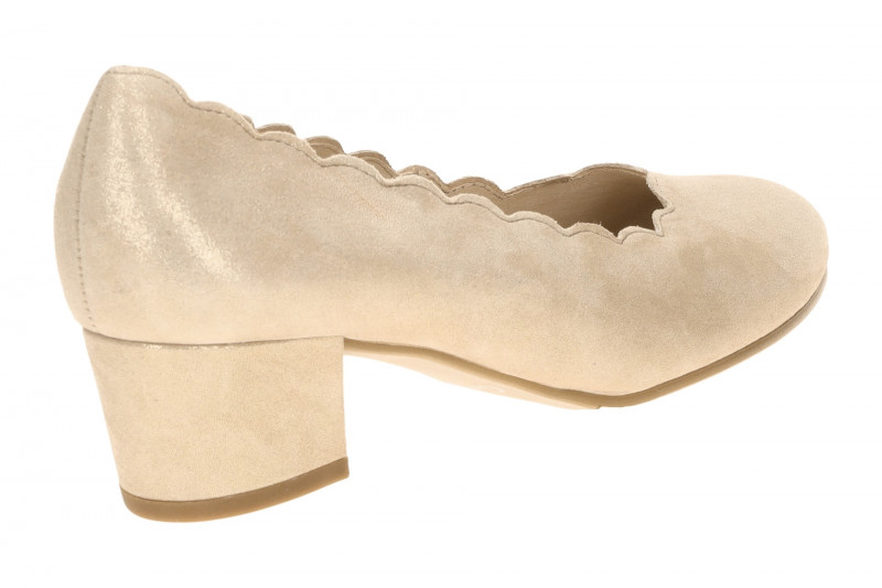 Gabor comfort Pumps beige sand Glitzer 3006