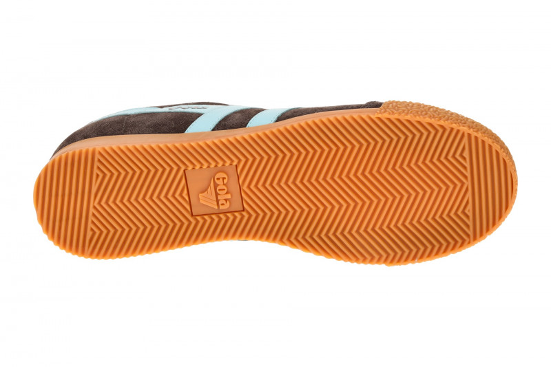 Gola Harrier Schuhe Sneakers braun blau Herren CMA192