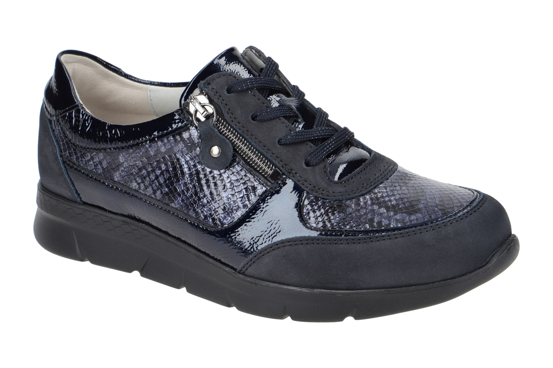RETOURE - Waldläufer K-RAMONA-Soft Schnürboots 726988 Grau 37,5 EU