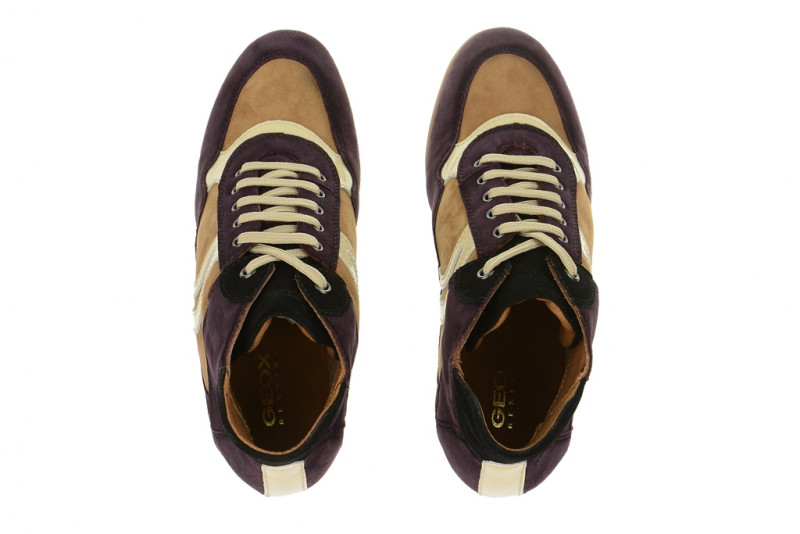 Geox Illusion Schuhe lila braun D2454A