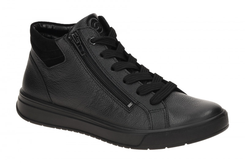 ARA Rom Schuhe Mid-Sneaker schwarz uni 12-50018