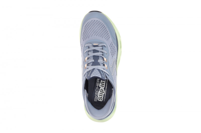 Skechers Glide Step Schuhe blau grün Damen Slip-Ins 150510
