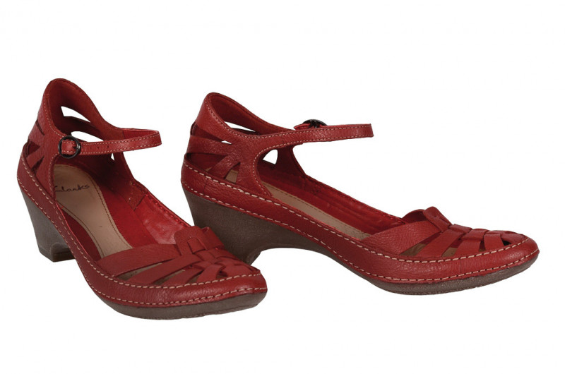 Clarks Sandale Gothic Rebel in rot 20354428