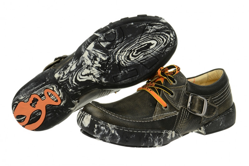 Eject Eden Schuhe schwarz dark-beige 16610