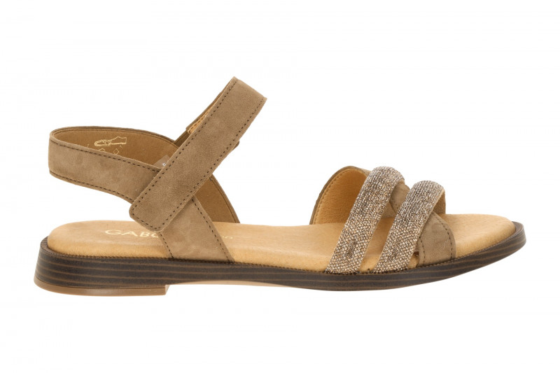 Gabor Fashion Sandale braun Glitzer 85.501.18