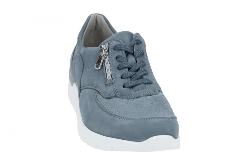 Waldläufer Ramona Schuhe blau denim K-Weite OrthoTritt 626K02