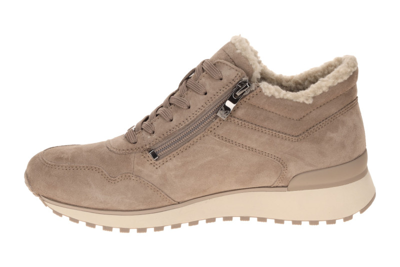 Caprice Schuhe Mid Sneaker taupe braun Warmfutter TEX 26201