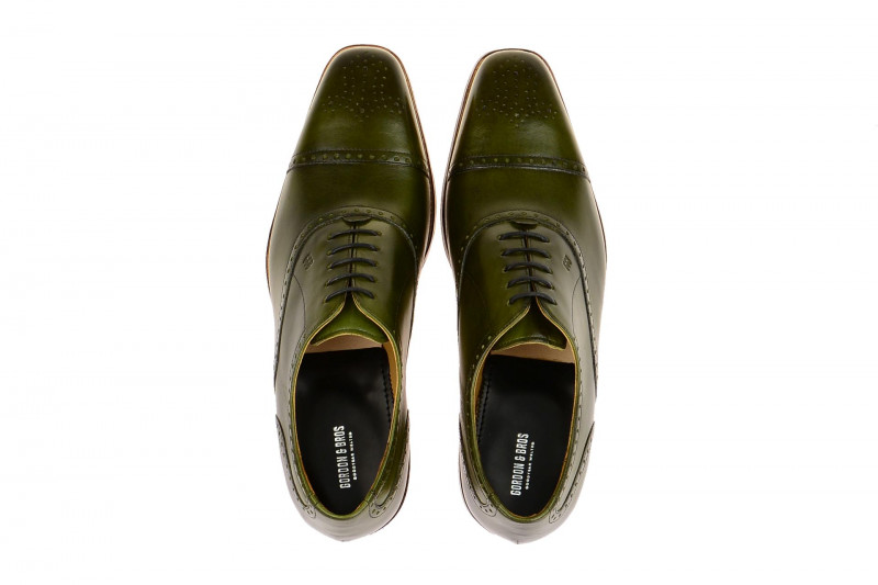 Gordon & Bros elegante Schuhe Lucquin grün 2830-B