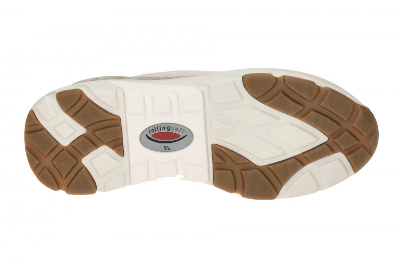 Gabor RollingSoft Slipper Schuhe beige blau kombi 66.930.13