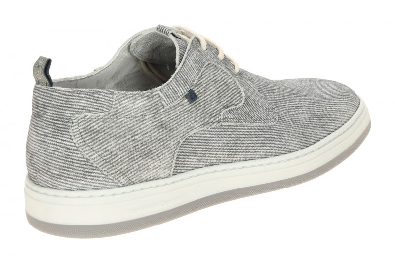 Floris van Bommel De Dijker Schuhe grau weiß H-Weite 30309
