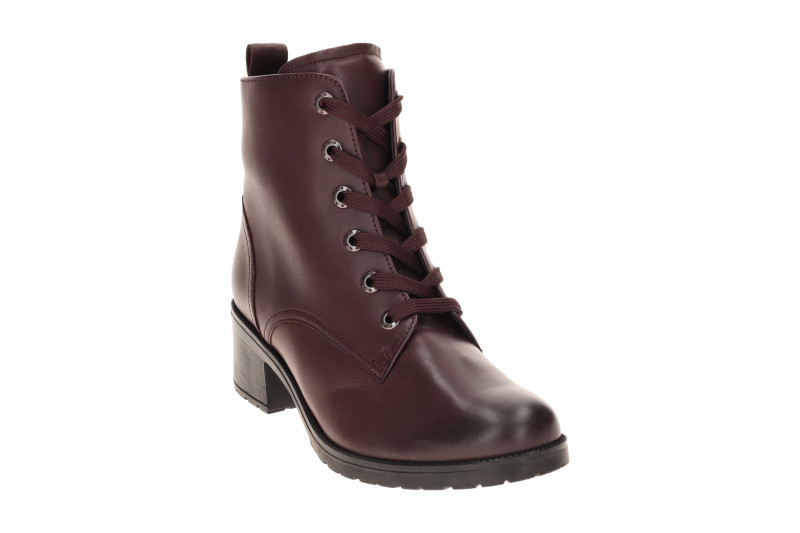 Gabor Fashion Schnür Stiefelette dunkelrot merlot 72.816.69