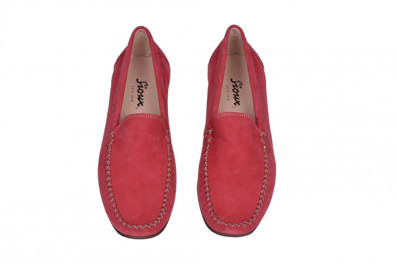 Sioux Campina Mokassin Slipper rot rubin 53495