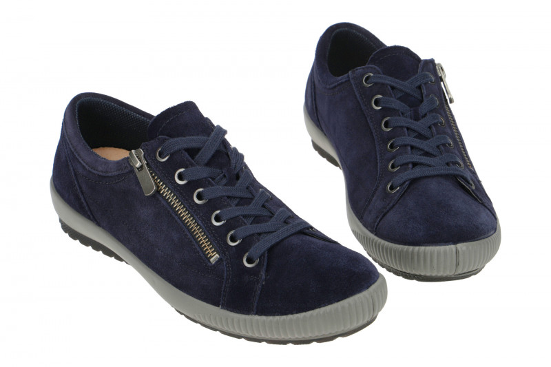 Legero Tanaro Schuhe blau Velour 818