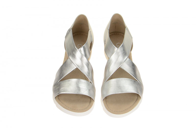 Gabor Sandale silber grau metallic 62.711.10