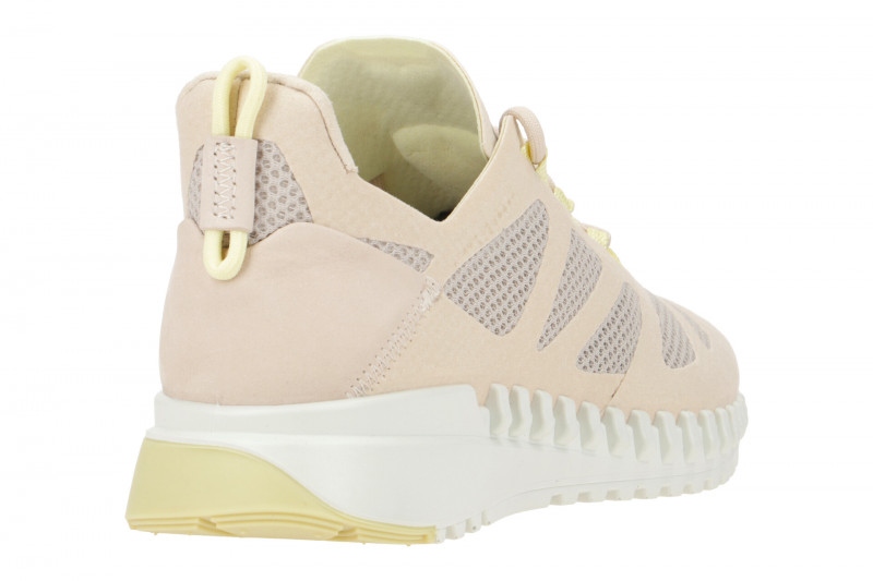 Ecco Zipflex Schuhe beige rose Damen Sneaker 803783