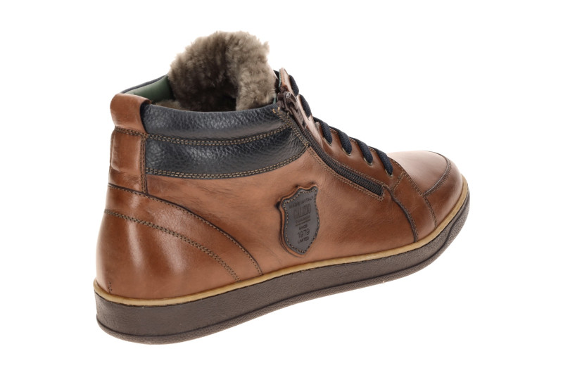 Galizio Torresi Winter Stiefelette braun Lammfell 323368