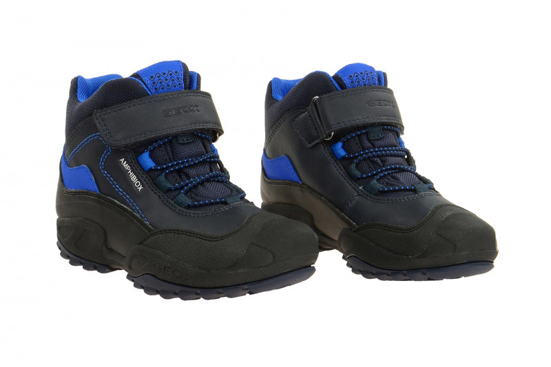 Geox Respira Jungen Stiefel Savage ABX in blau Allwetter Boots
