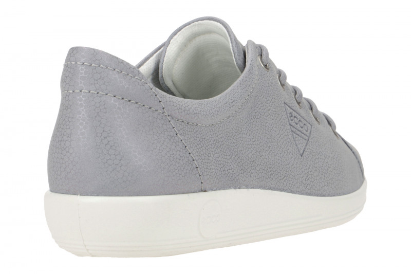 Ecco Soft 2 Schuhe grau blau 206503