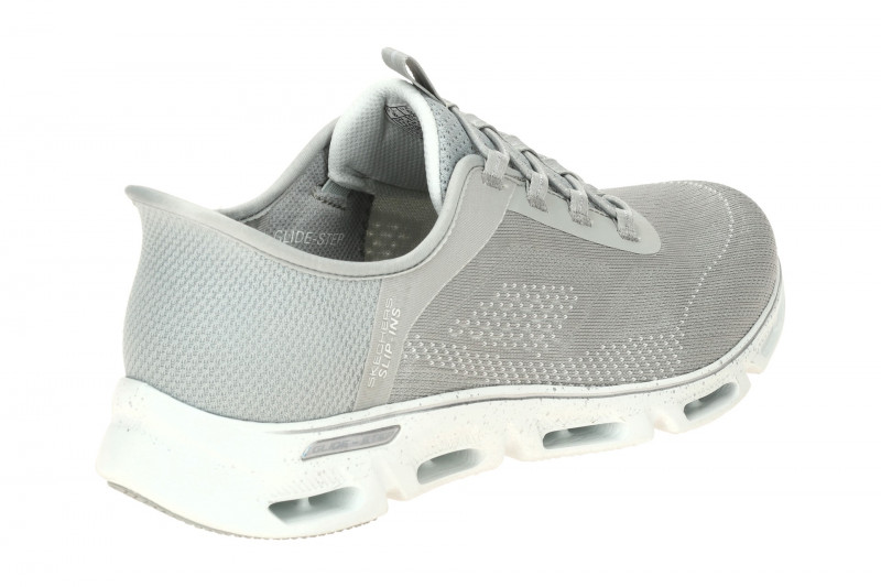 Skechers Glide Step Schuhe Sneakers grau SLIP-INS 104610