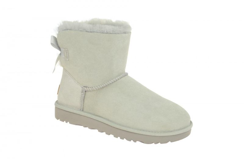 UGG Stiefel hell-grau Mini Bailey Bow II