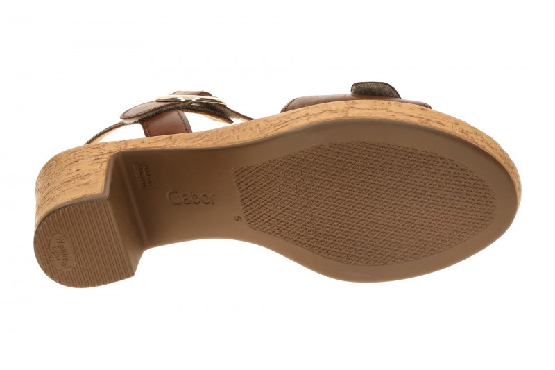 Gabor Sandalette braun Glattleder 84.764.24