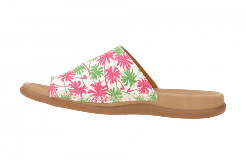 Gabor Zehentrenner Pantolette beige Palma 23.700.30