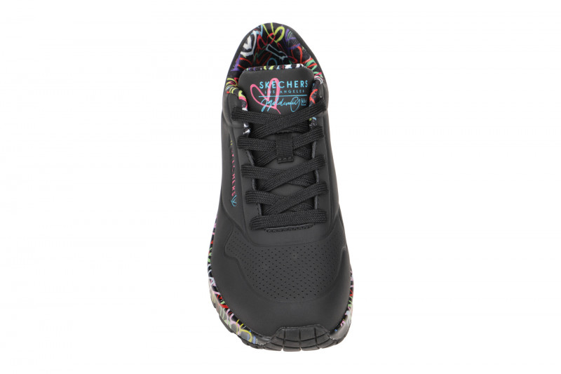 Skechers Uno Schuhe schwarz Lovewall 155506