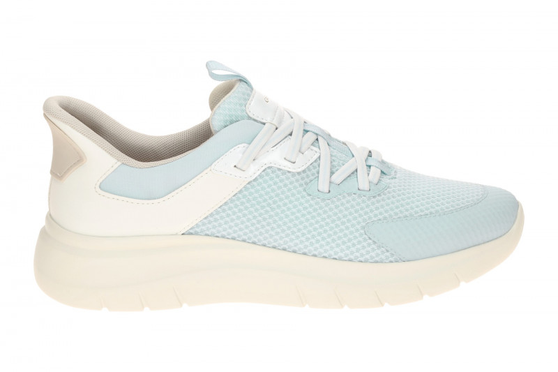 Geox Plummery Schuhe Slipper blau crystal Damen FASTin D670JB