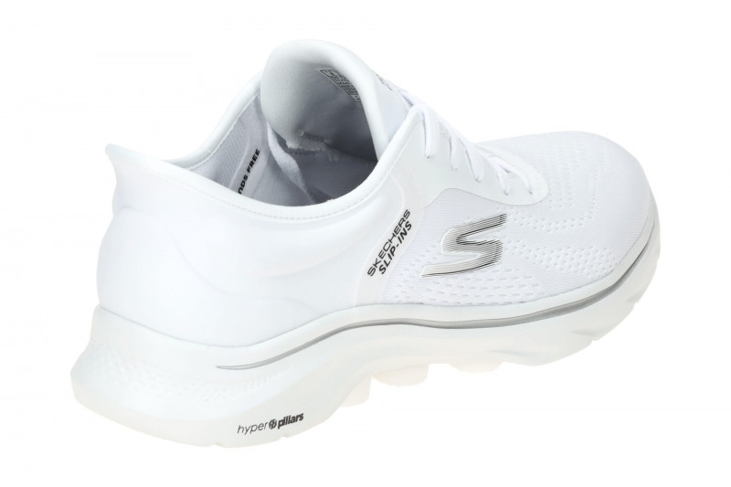 Skechers Go Walk 7 Schuhe weiß SLIP-INS 125233