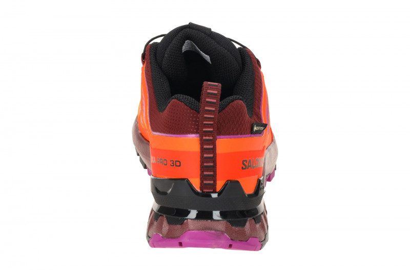 Salomon XA Pro 3D V9 Schuhe Damen rot orange GORE-TEX 479619
