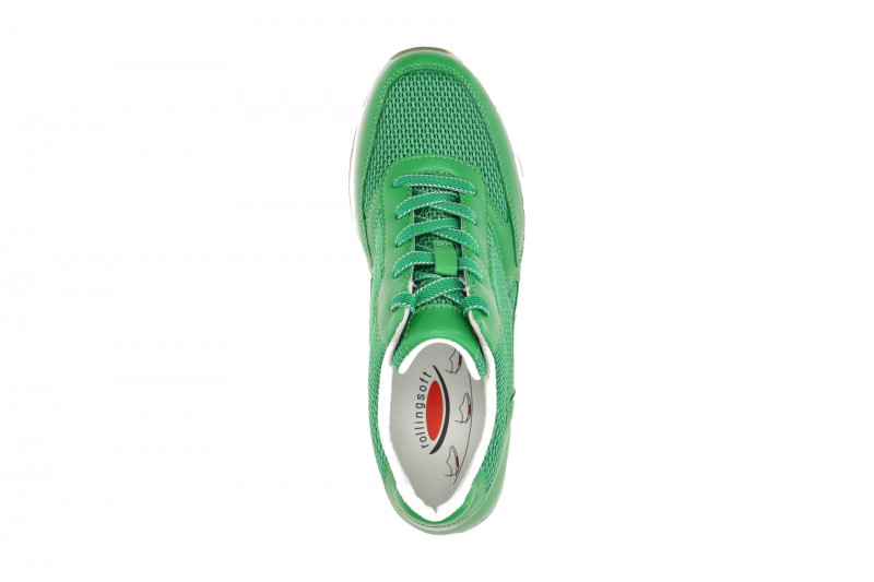 Gabor RollingSoft Schuhe grün verde Nappa Mesh 46.876.64
