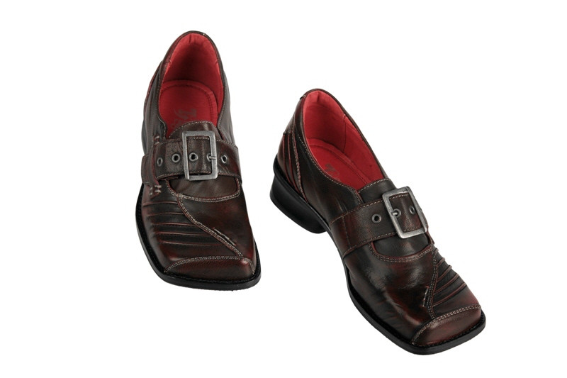 Tiggers Yvonne 3 karree Pumps TC-12264 bordo rot