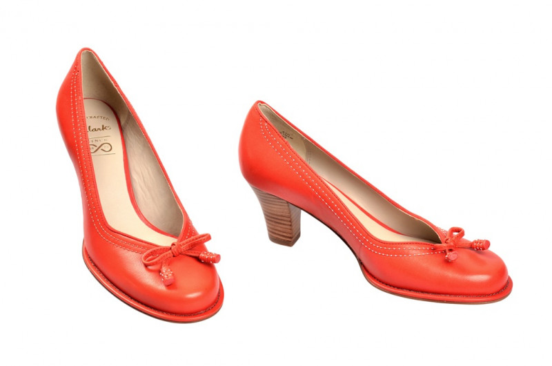Clarks Bombay Lights Pumps in orange 20354792