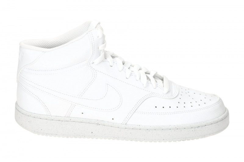NIKE Court Vision Mid Sneaker weiß Herren DN3577