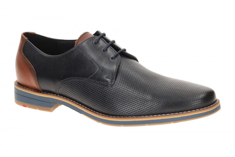 Lloyd Drift 110 Schuhe blau navy Business perforiert 16-017-19